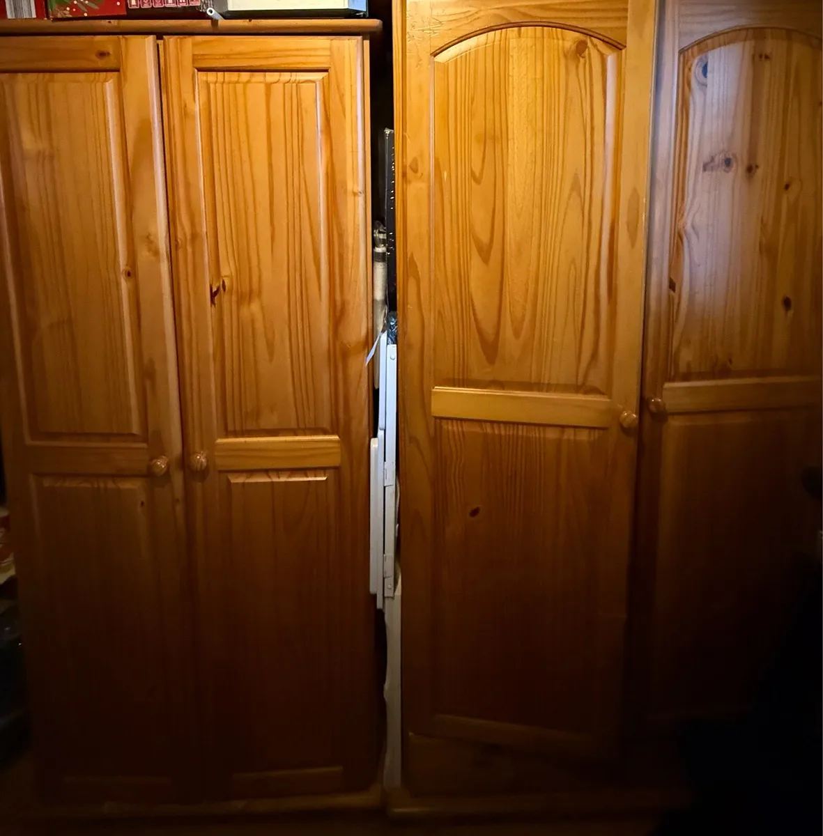 2 Pine Wardrobes - Image 3