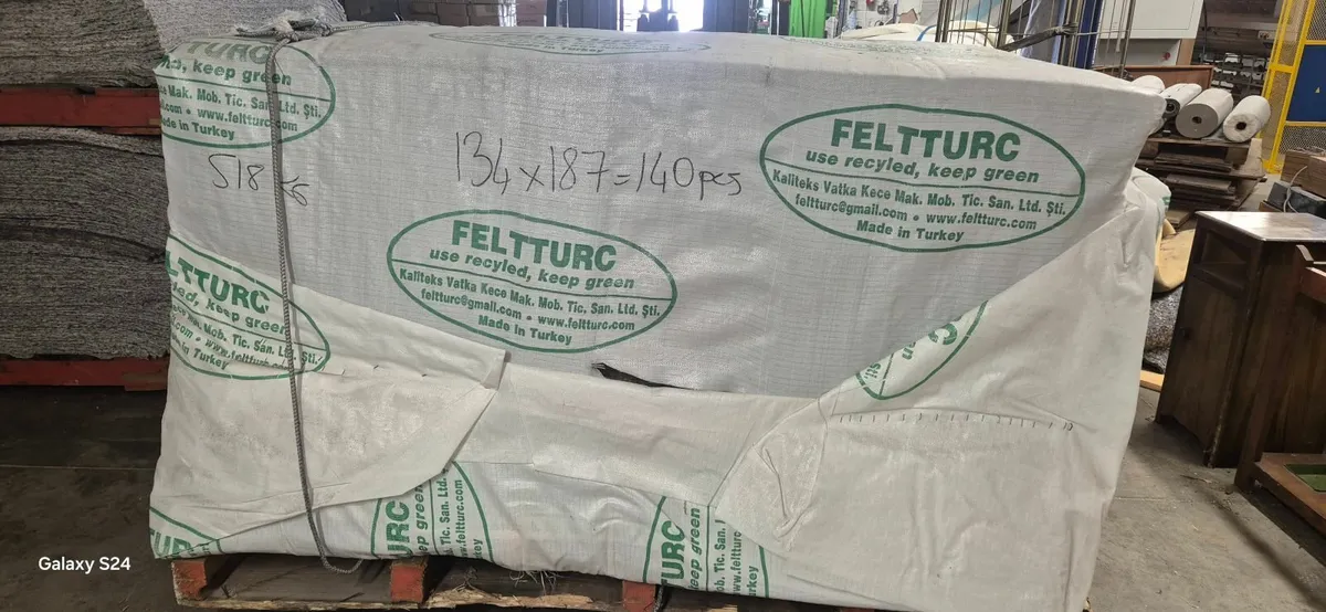 Felt insulation sheets. Mattress. - Image 3