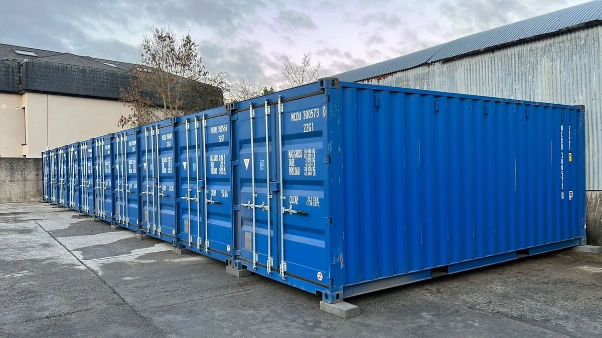 Container storage for rent in kildangan Co Kildare