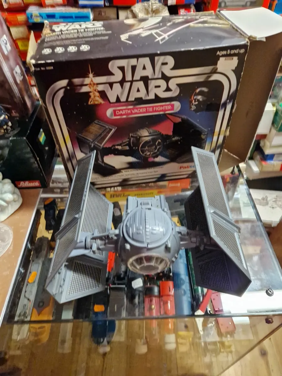 Vintage Star Wars Palitoy Darth Vader Tie Fighter - Image 4