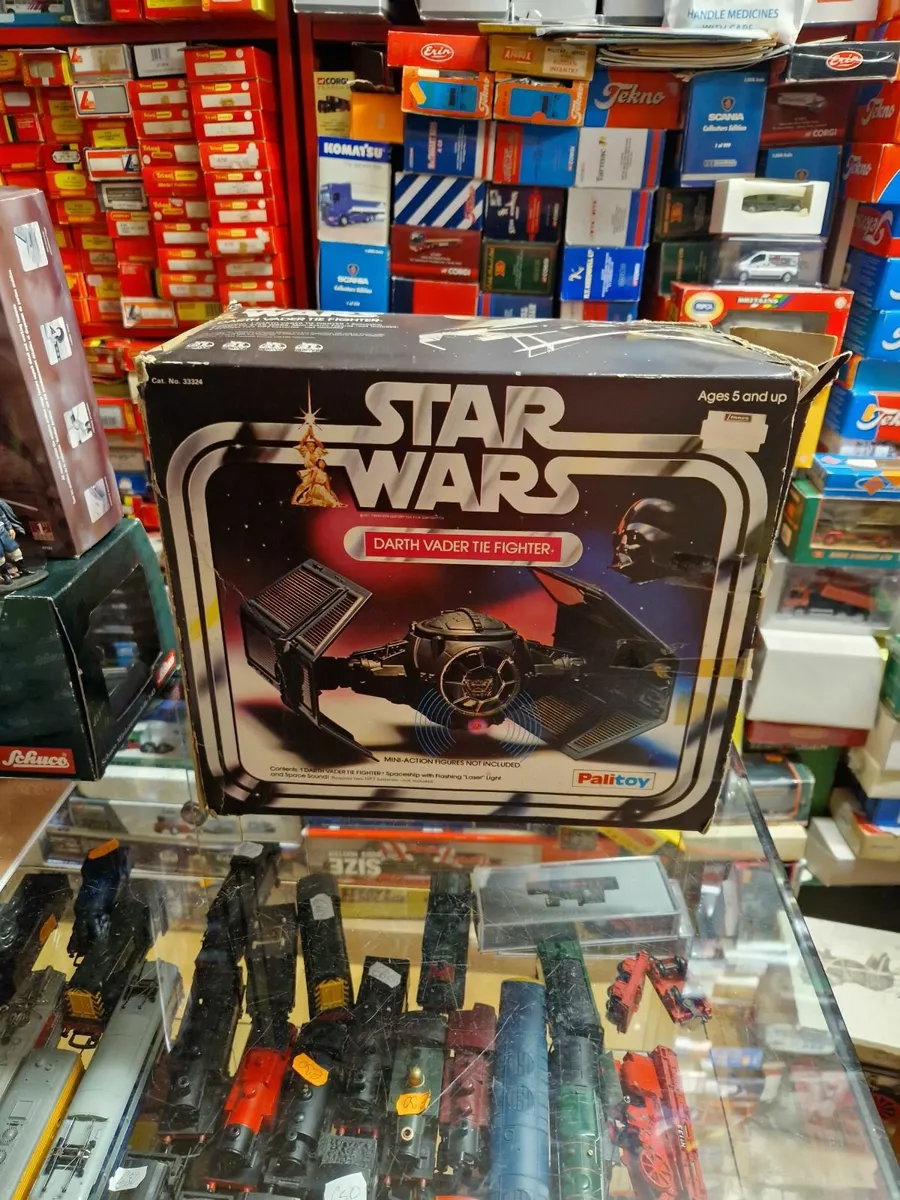 Vintage Star Wars Palitoy Darth Vader Tie Fighter - Image 1