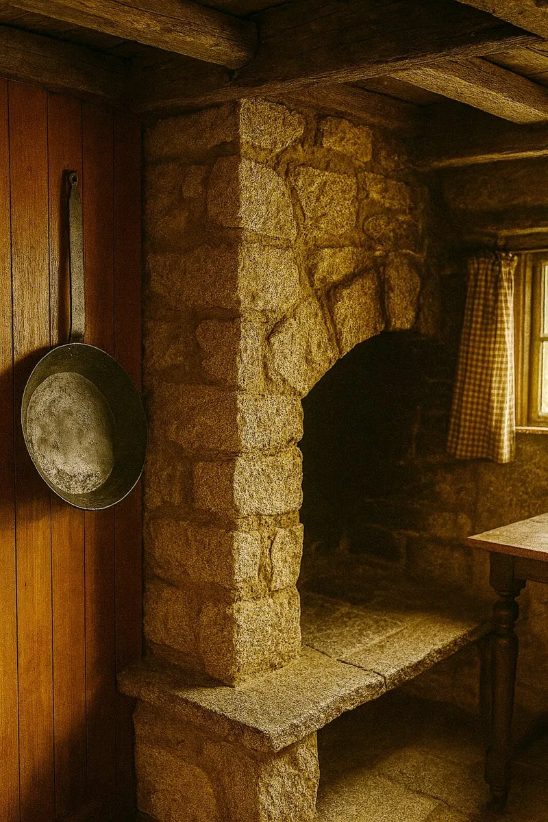 antiques vintage frying pan black garden cottage - Image 1