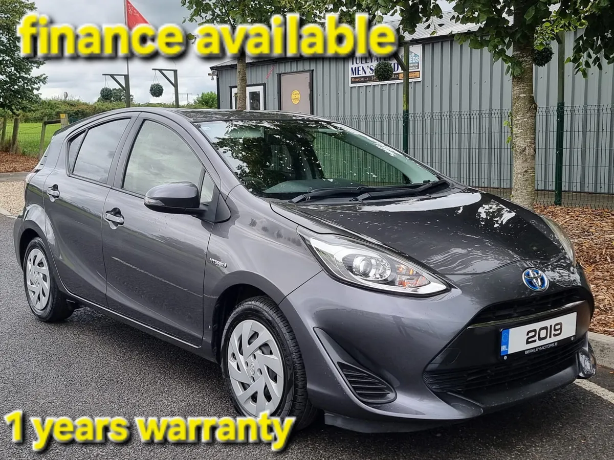 2019 TOYOTA AQUA HYBRID AUTO 1 YR WARRANTY €13,555 - Image 1