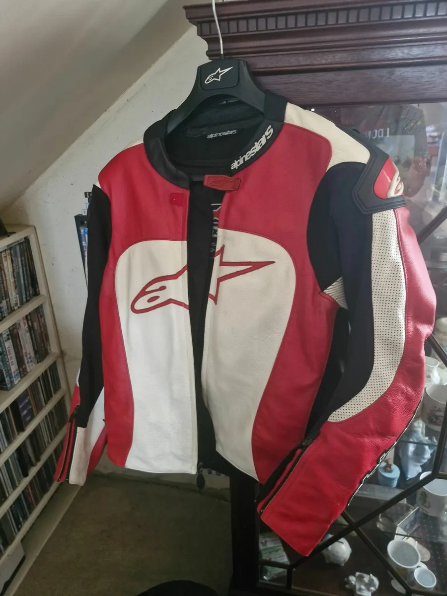 Motorbike Alpinestars leather jacket - Image 1