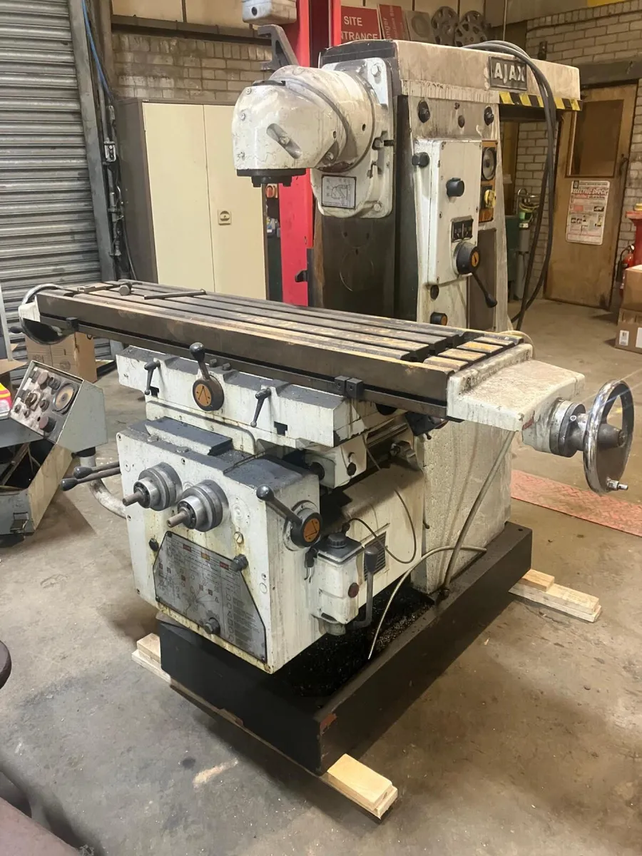 AJAX 3 Phase Milling Machine **Online Auction** - Image 1