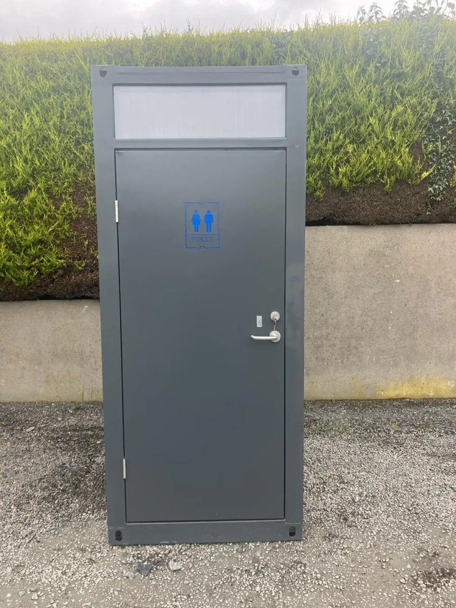 New Container Portable Toilet **Online Auction** - Image 1