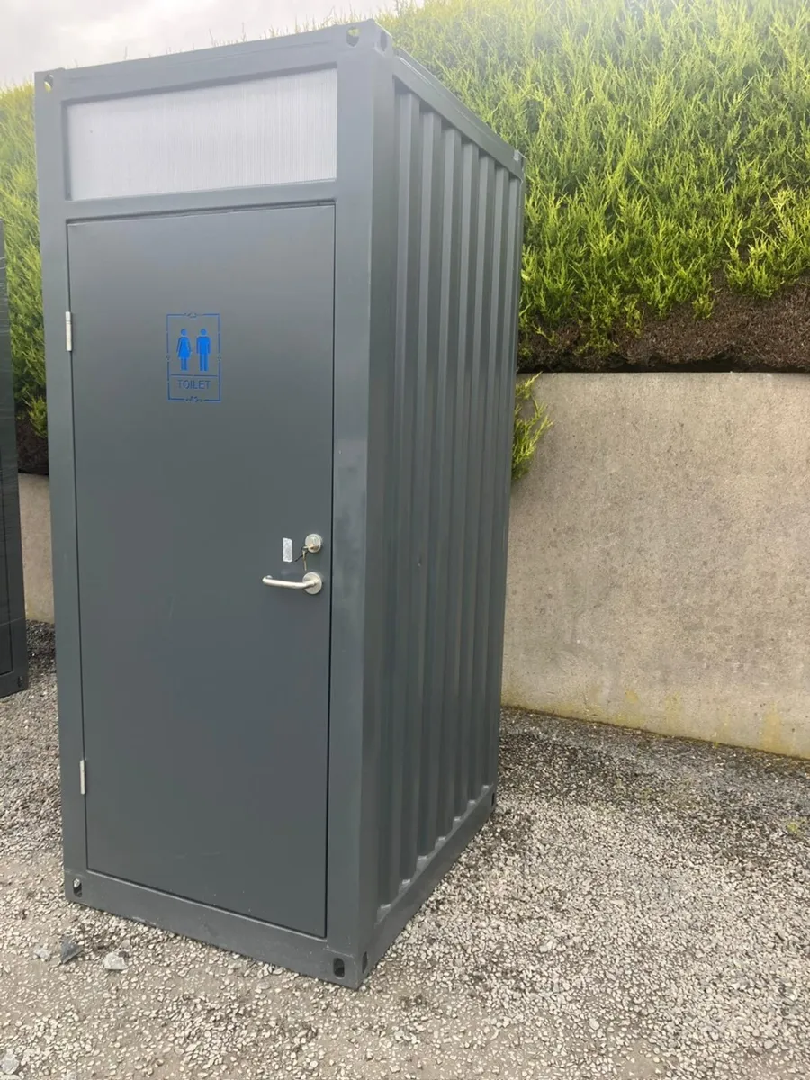 New Container Portable Toilet **Online Auction** - Image 3