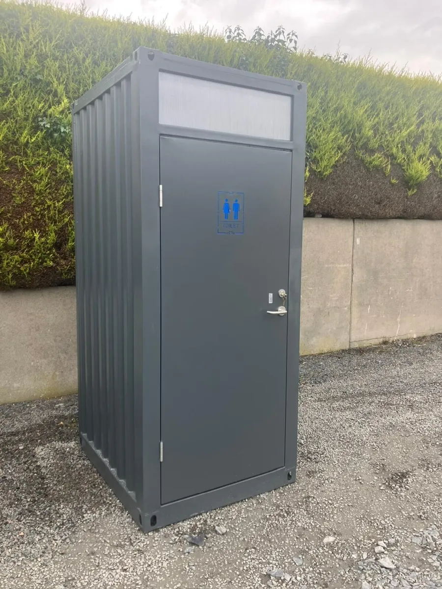 New Container Portable Toilet **Online Auction** - Image 4