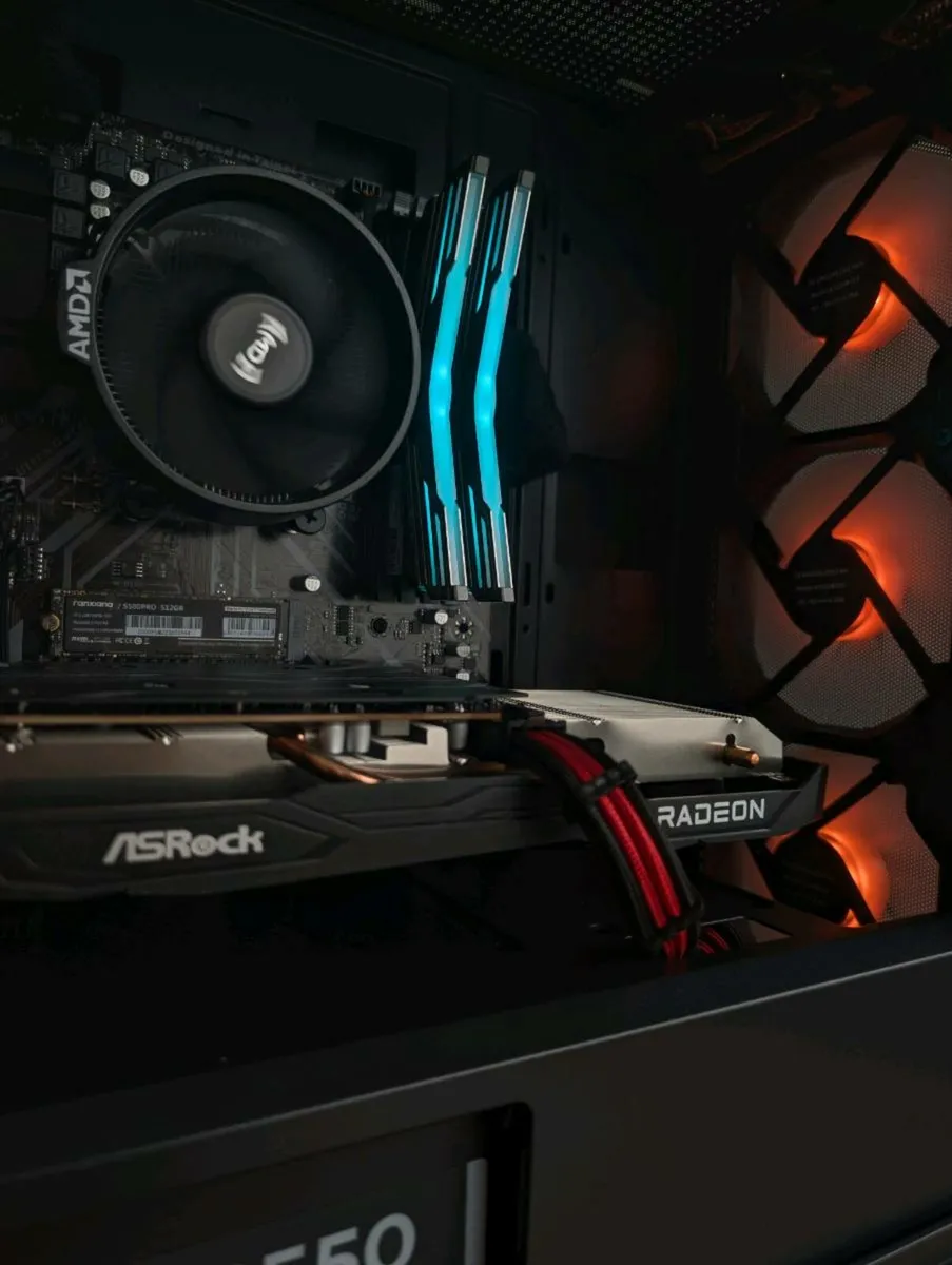AMD Ryzen 5500 | RX6600 Gaming PC | Nvme | AMD | G - Image 1
