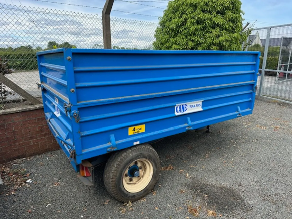 Kane 4 Ton Tipping Trailer **Online Auction** - Image 1