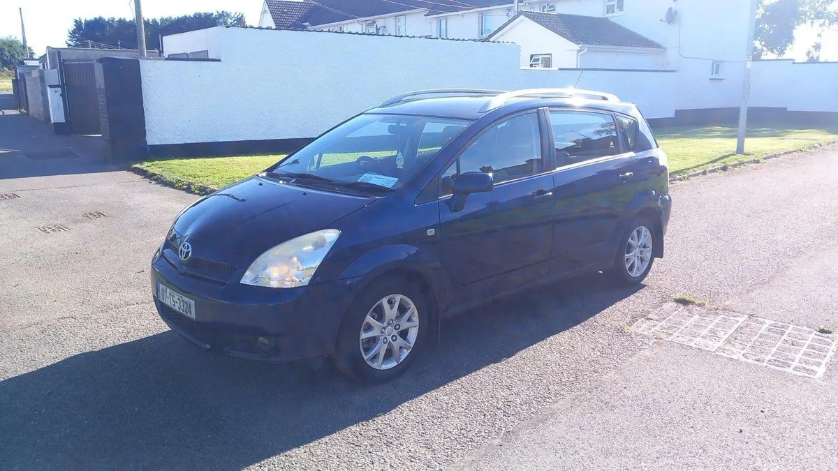 TOYOTA COROLLA VERSO 7 SEATS  TAXED & NCT - Image 2
