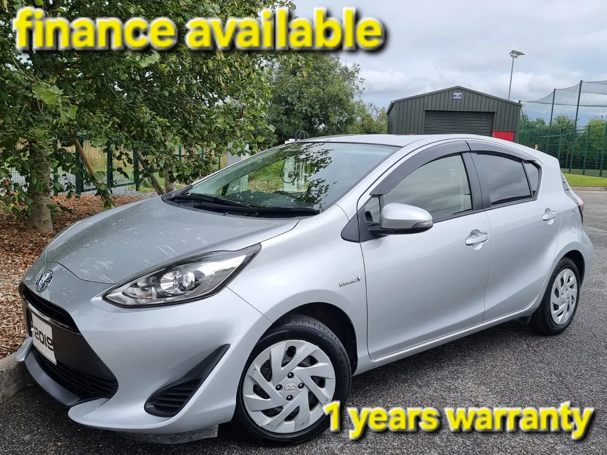 2019 TOYOTA AQUA HYBRID AUTO 1 YR WARRANTY €13,555 - Image 2