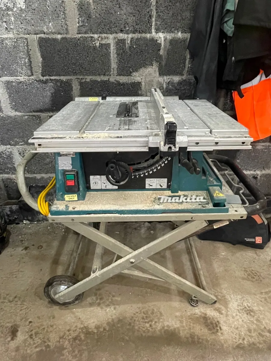 Makita 110v Table Saw - Image 2