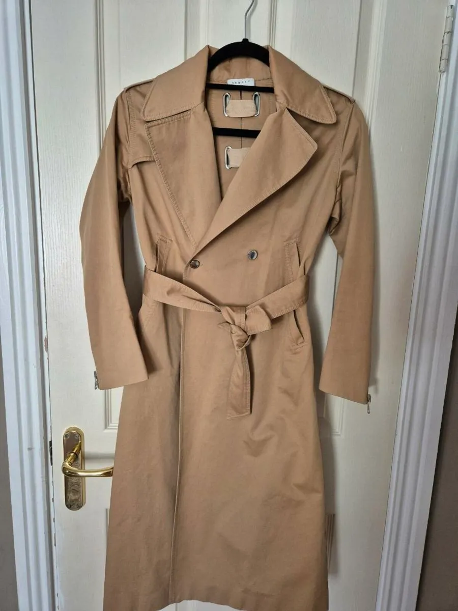 Sandro summer trench coat with belt - Image 1