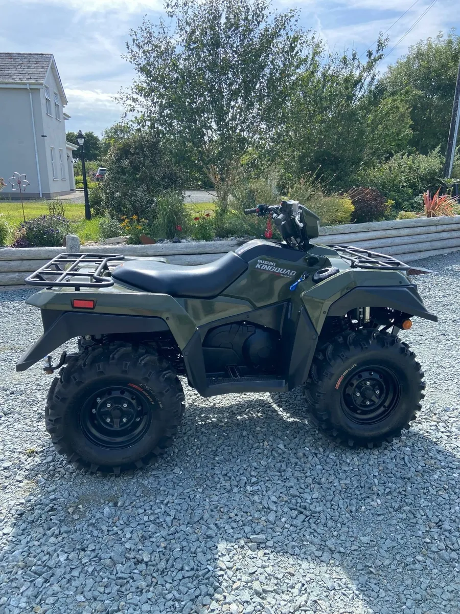 2023 KINGQUAD 500 ONLY 115 HRS POWER STEERING !! - Image 2