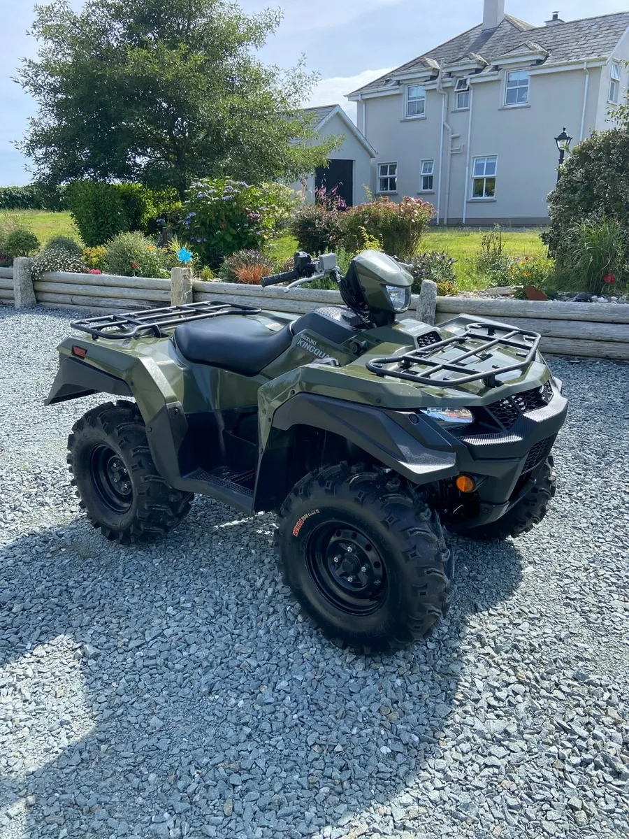 2023 KINGQUAD 500 ONLY 115 HRS POWER STEERING !! - Image 3