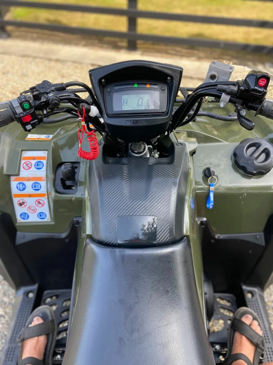 2023 KINGQUAD 500 ONLY 115 HRS POWER STEERING !! - Image 4