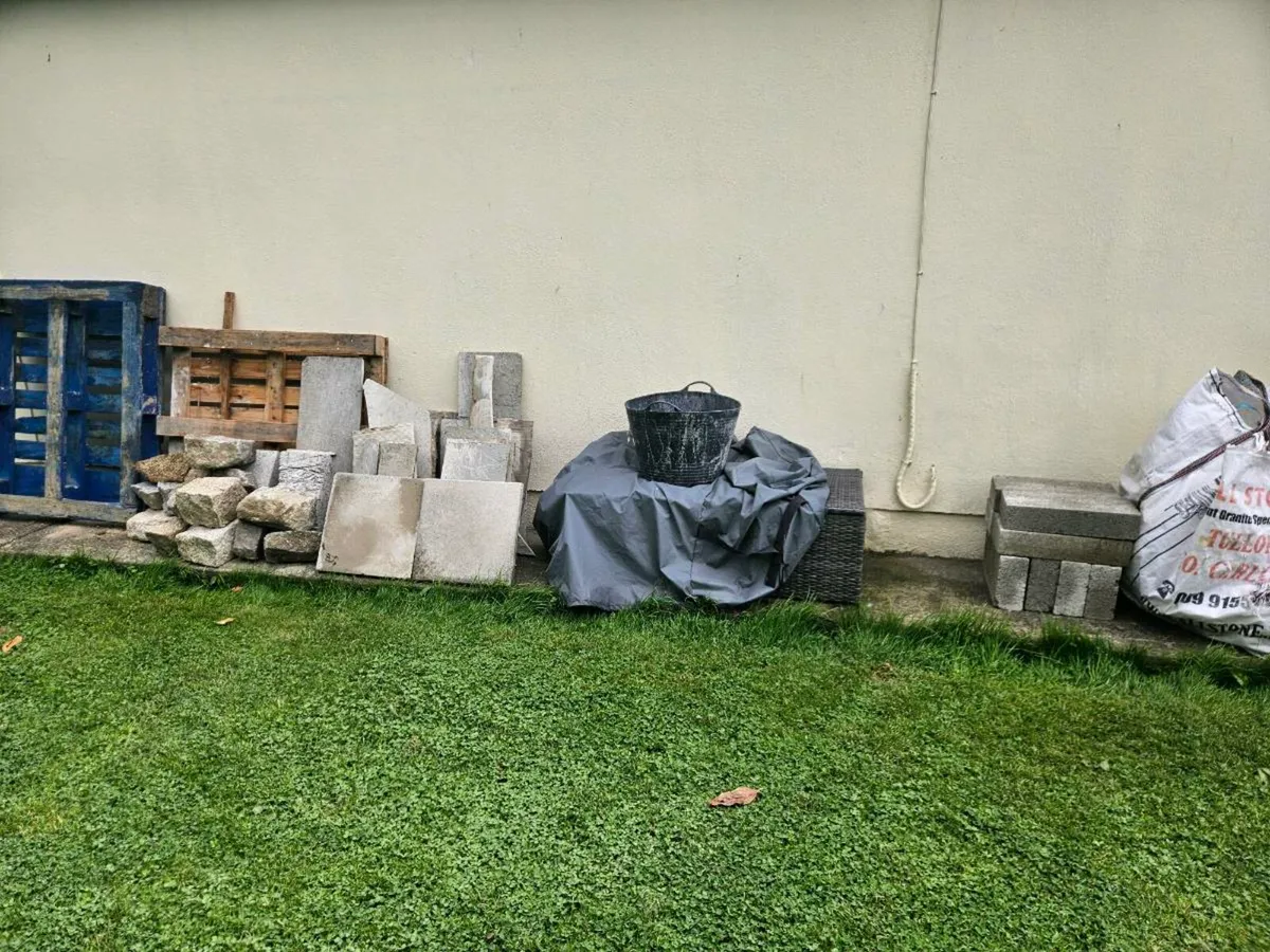 Free: Granite stone, building blocks, sand, cement - Image 2