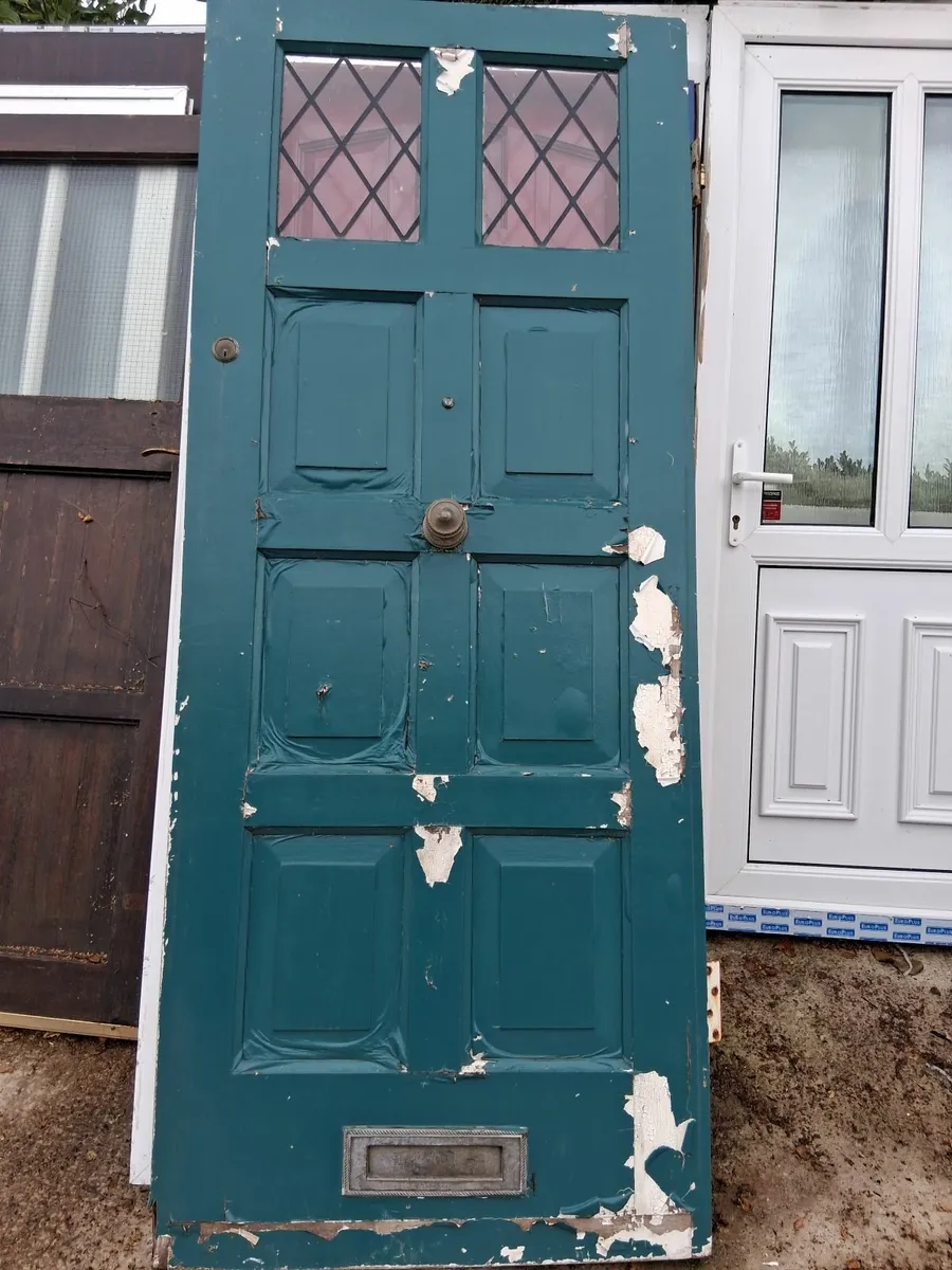 Solid timber door