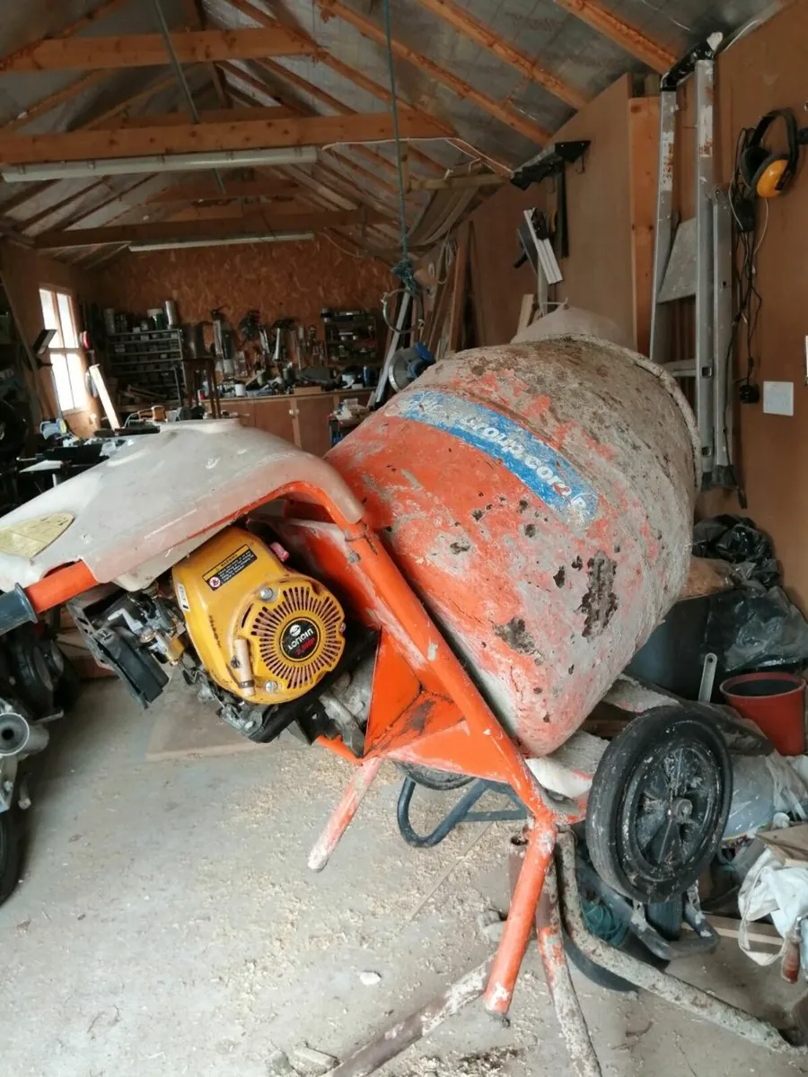 Petrol Cement Mixer - Image 1