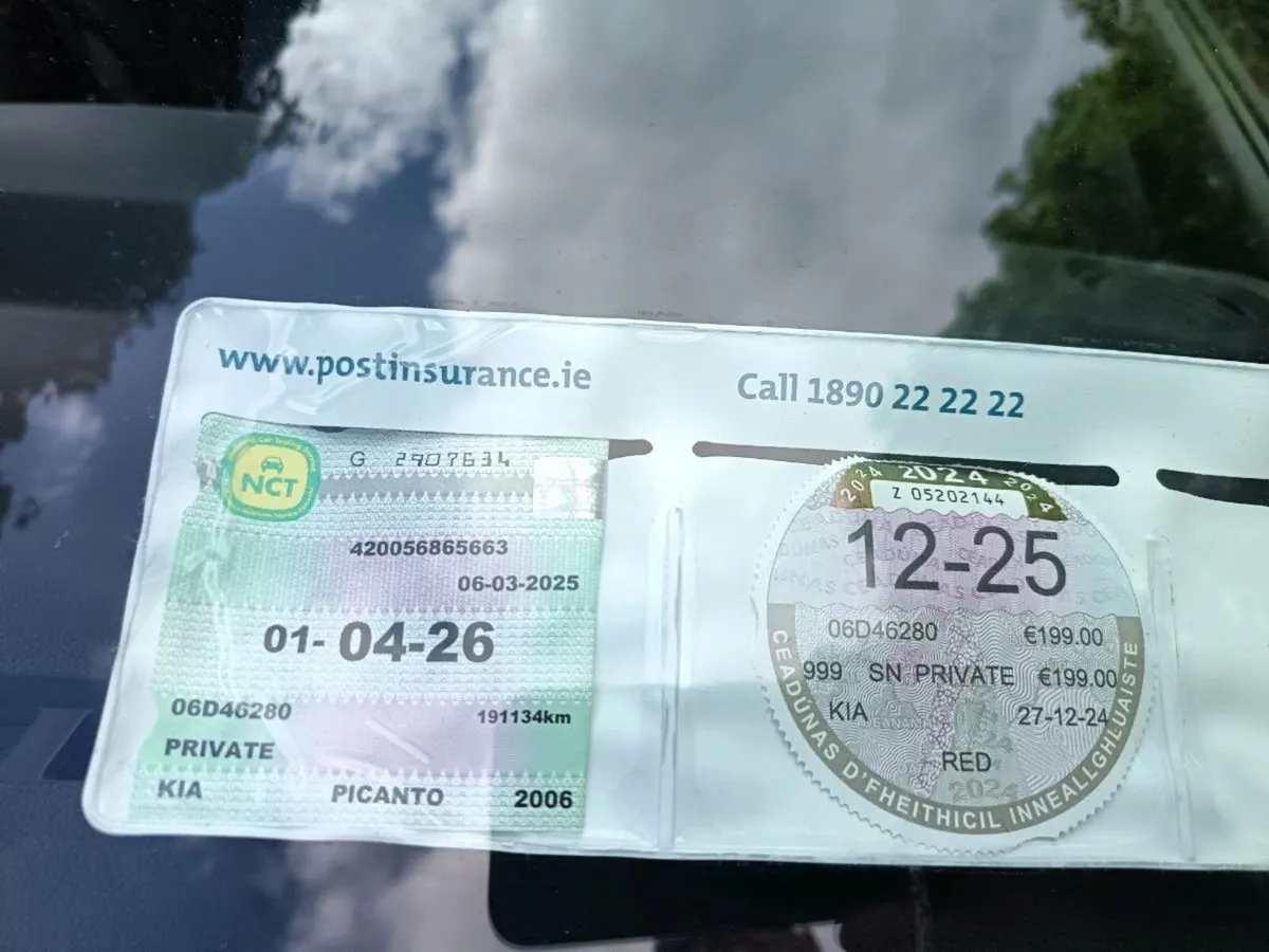 Kia pica to long nct +tax - Image 2