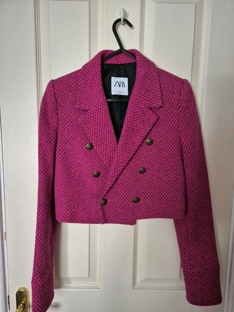 Zara cropped jacket - Image 1