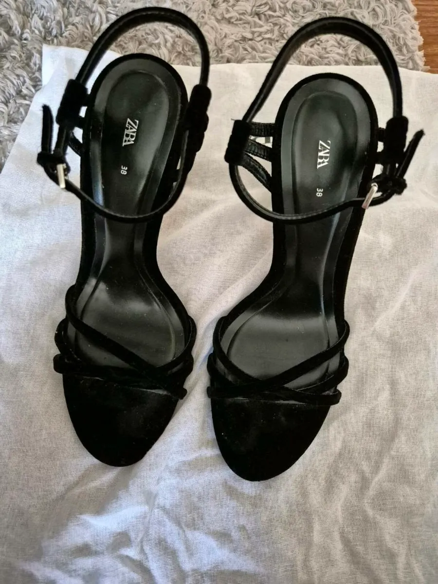 Zara high heel sandals - Image 1