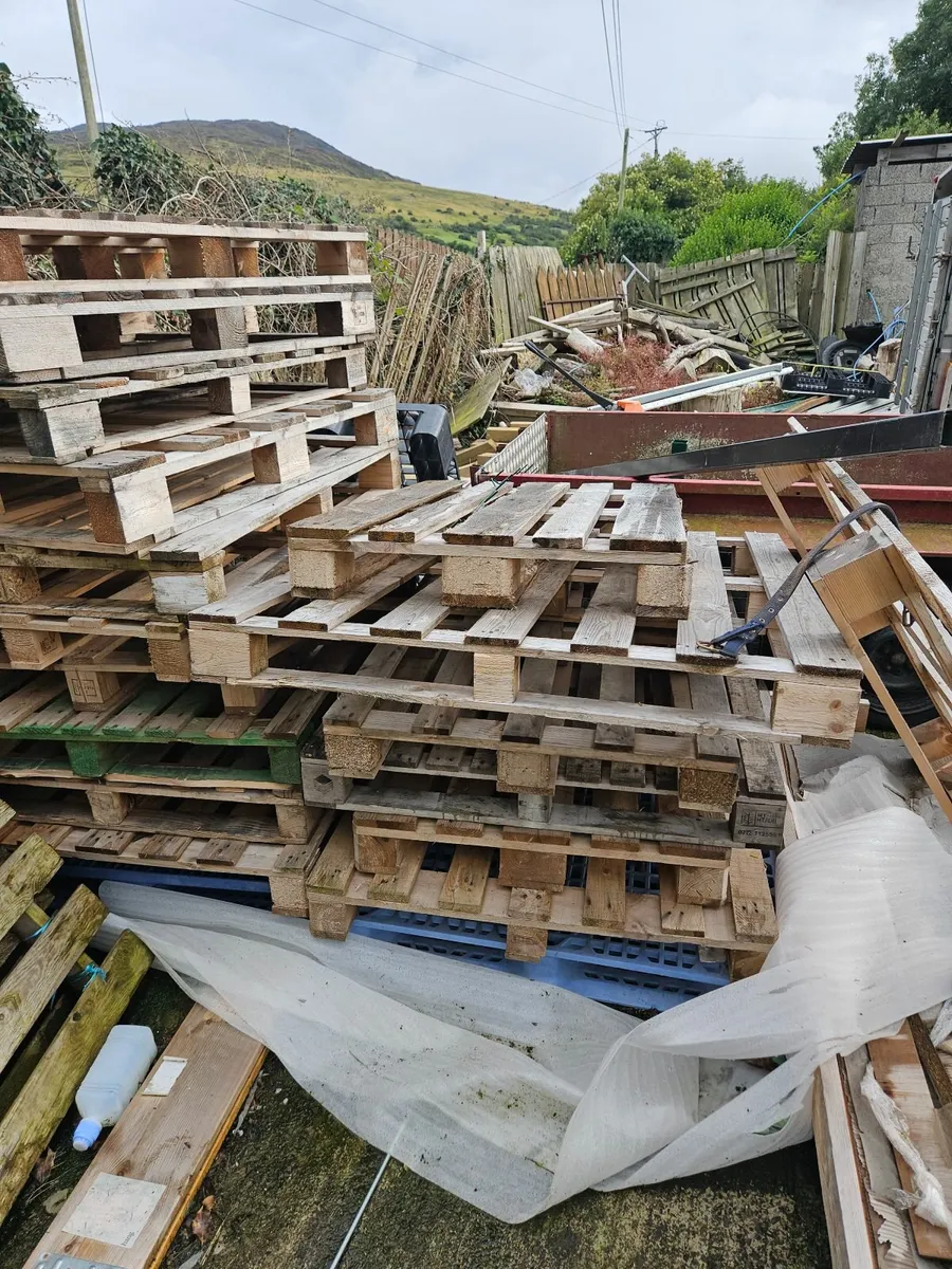 Wooden pallets - Image 4