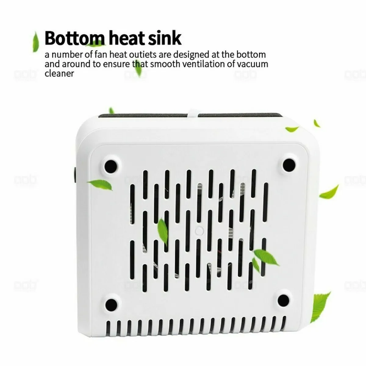 Nail Dust Collector 45W - Powerful Vacuum Fan - Image 3
