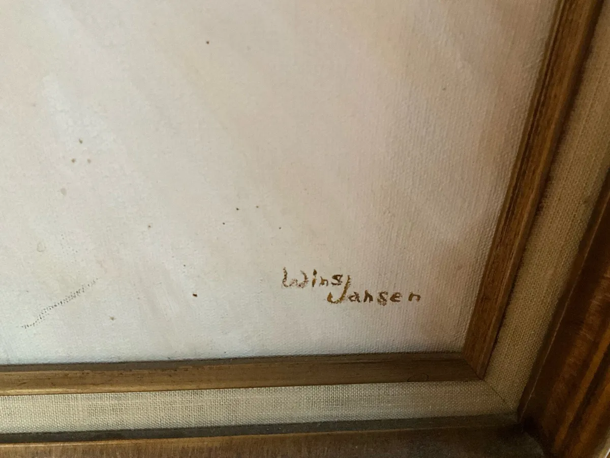 Wildlife Painting. Signed by artist Jansen - Image 4