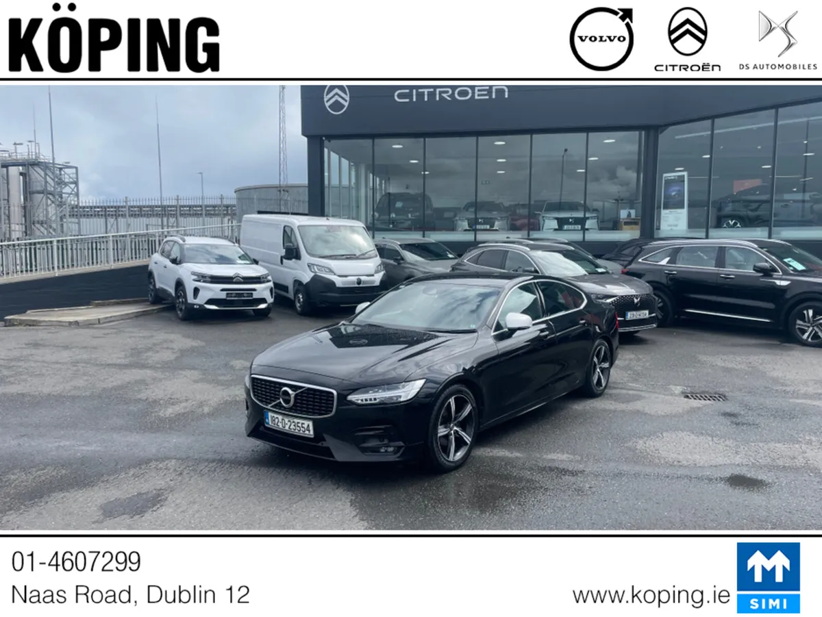 Volvo S90 D4 R-DESIGN 2.0 TD 190 BHP AUTO 90 SERIE - Image 2