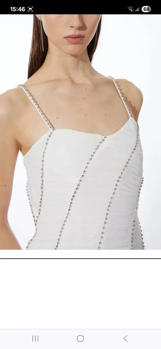 Karen Millen Wedding Dress. Size 12. New. - Image 2