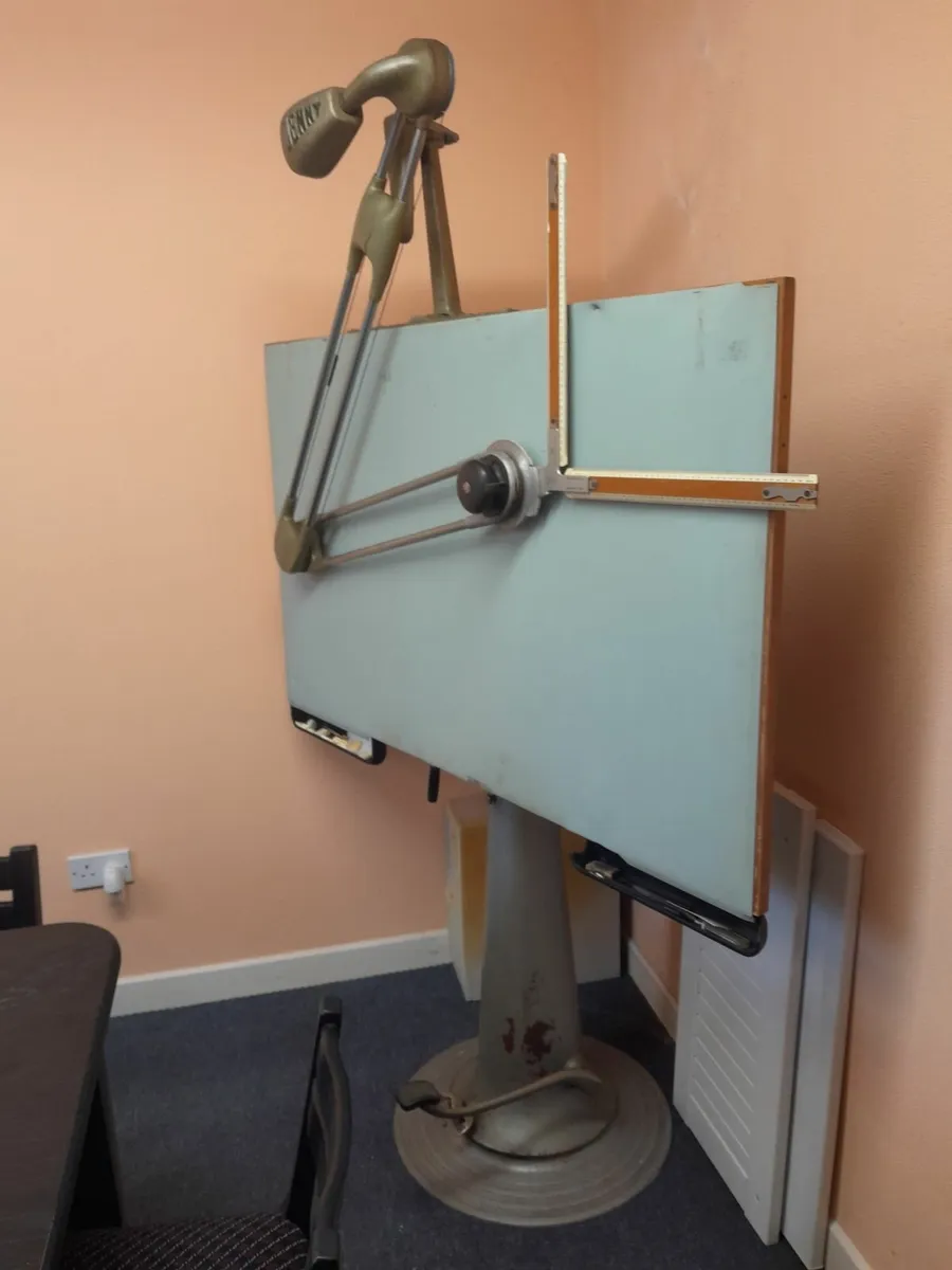 Vintage drawing/drafting table
