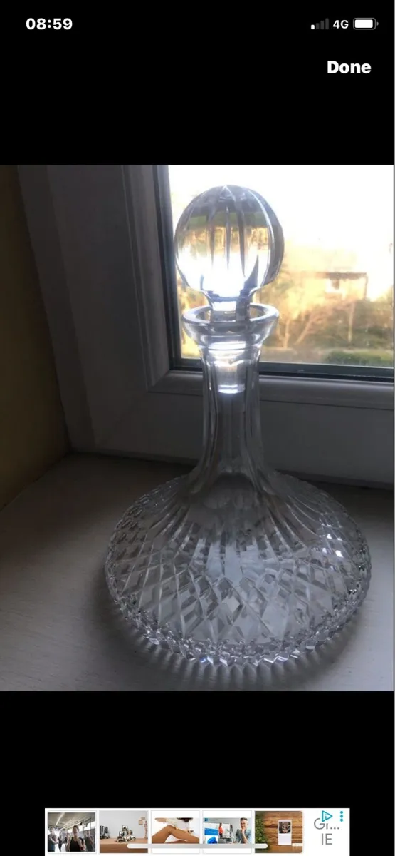 Waterford Crystal ‘Tramore’ Ships Decanter - Image 1