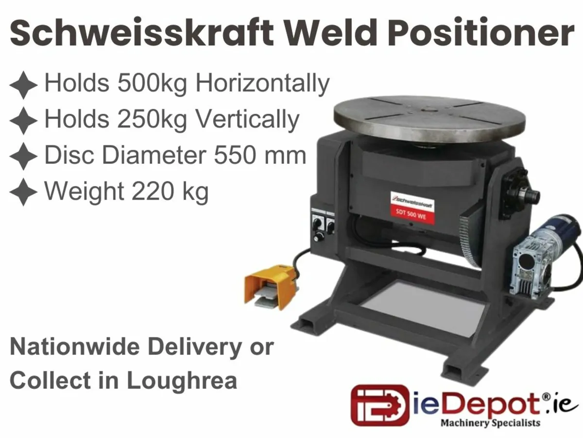 Welding Positioner - 350 Kgs