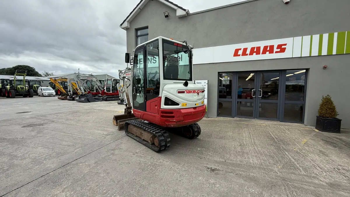 Takeuchi TB230 Mini Digger - Image 2