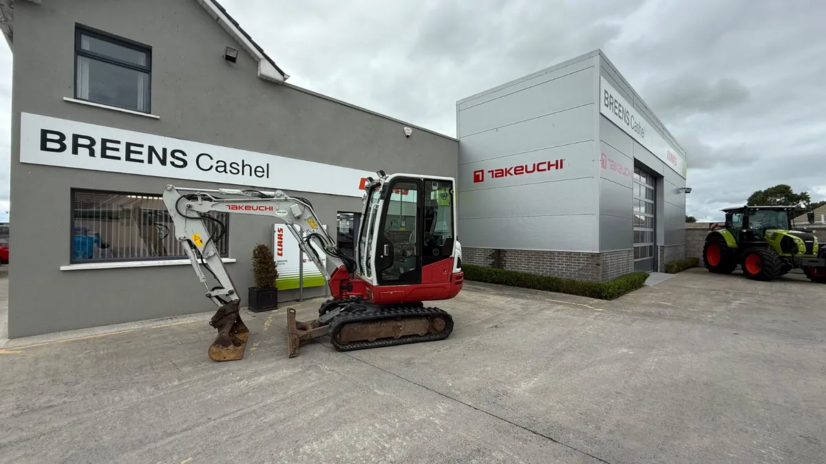 Takeuchi TB230 Mini Digger - Image 1