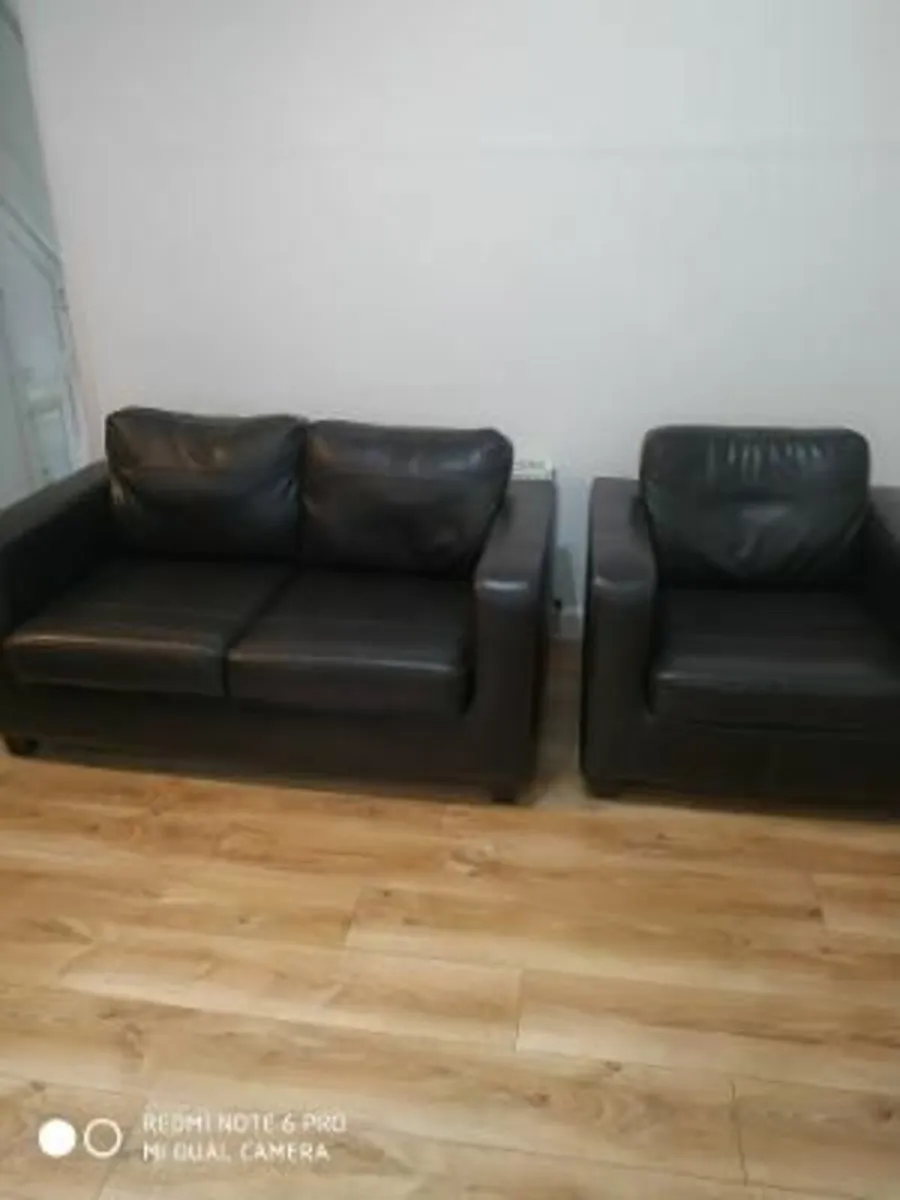2 Seater Sofa and Chair. - Image 1