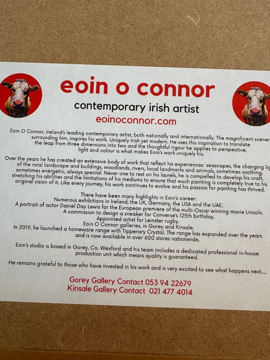 Eoin o Connor framed print - Image 4