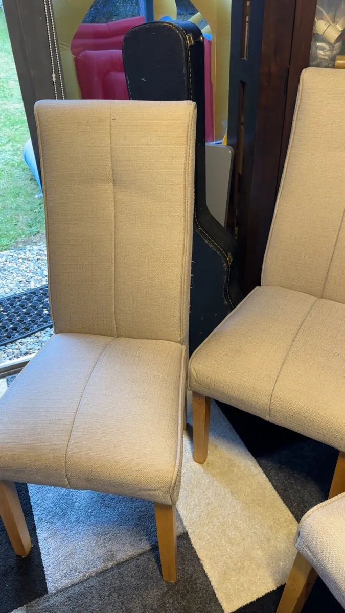 4 Dining chairs - Image 1