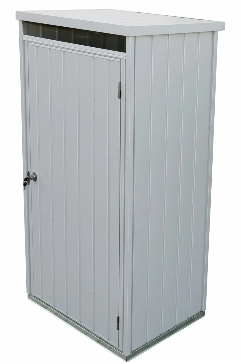 3x2 Premium Palladium High Store Steel Locker Shed - Image 3