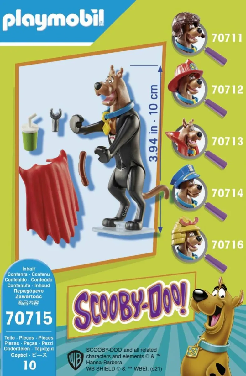 Playmobil Scooby Doo  Vampire Action Figure 70715 - Image 1