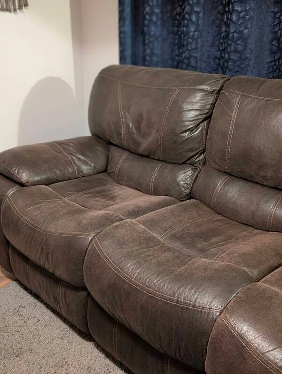 3-seater recliner sofa - Image 4