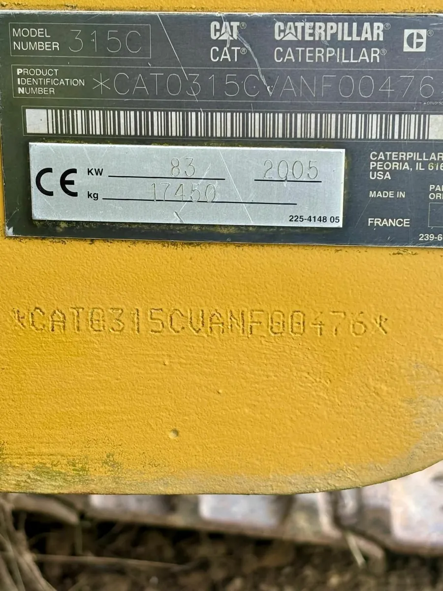 Caterpillar 315 Cl Excavator - Image 2