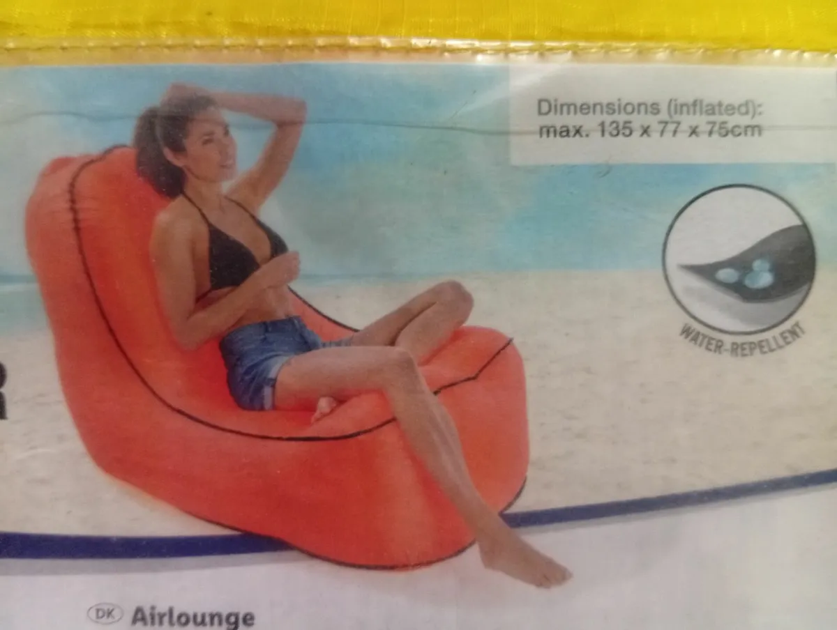 Brand New Inflatable lounge beach Camping - Image 1