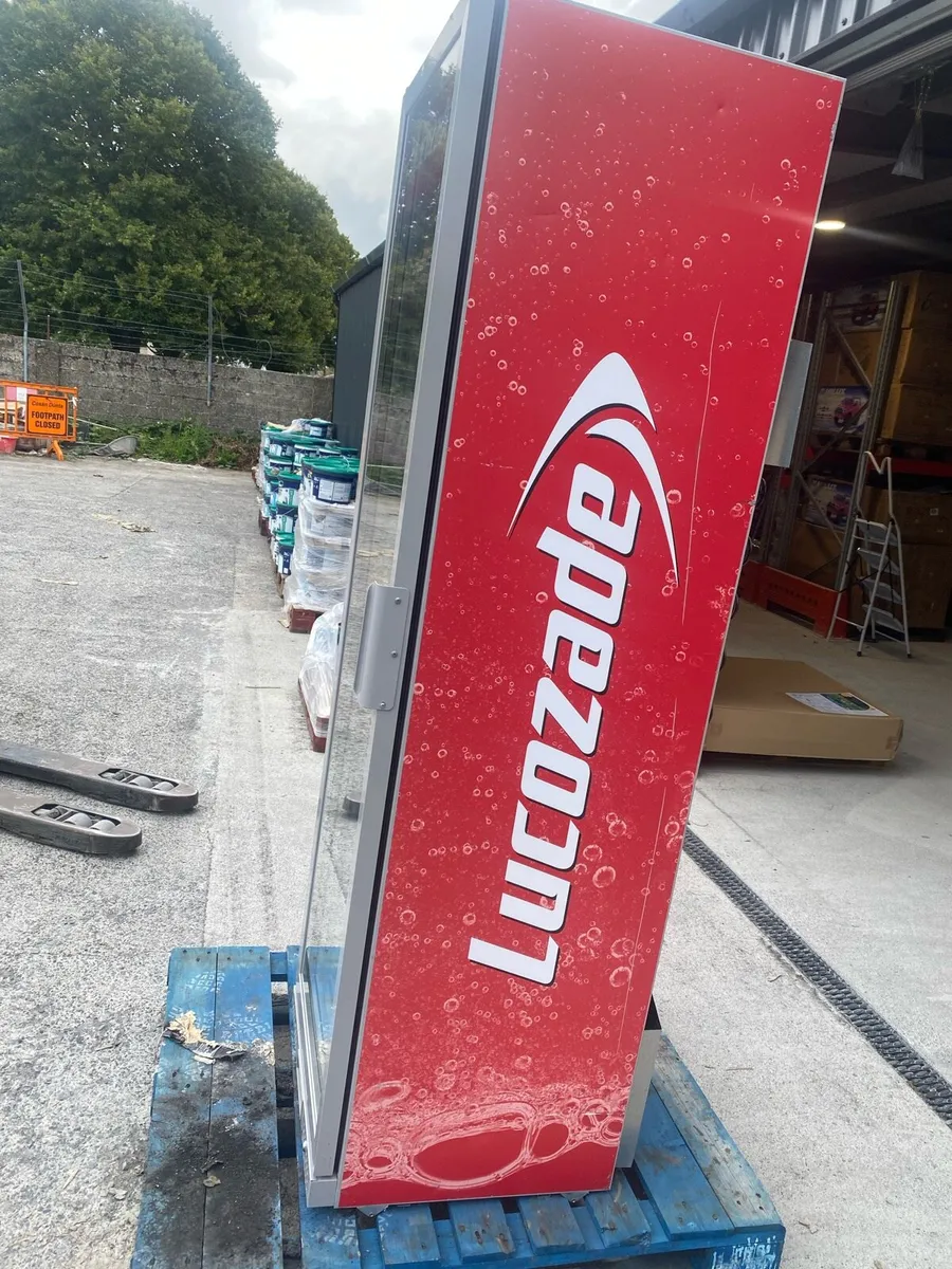 Lucozade commercial fridge - Image 3