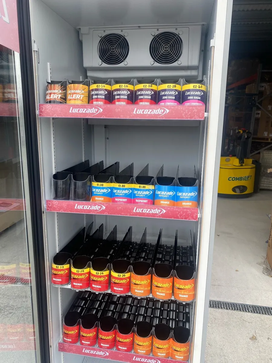 Lucozade commercial fridge - Image 4