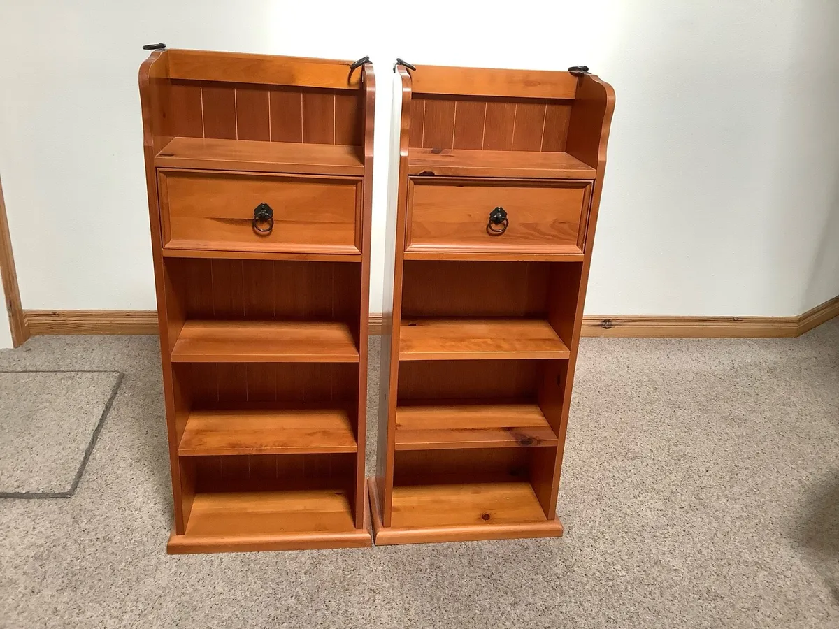 Two Display/Book Cases. - Image 1