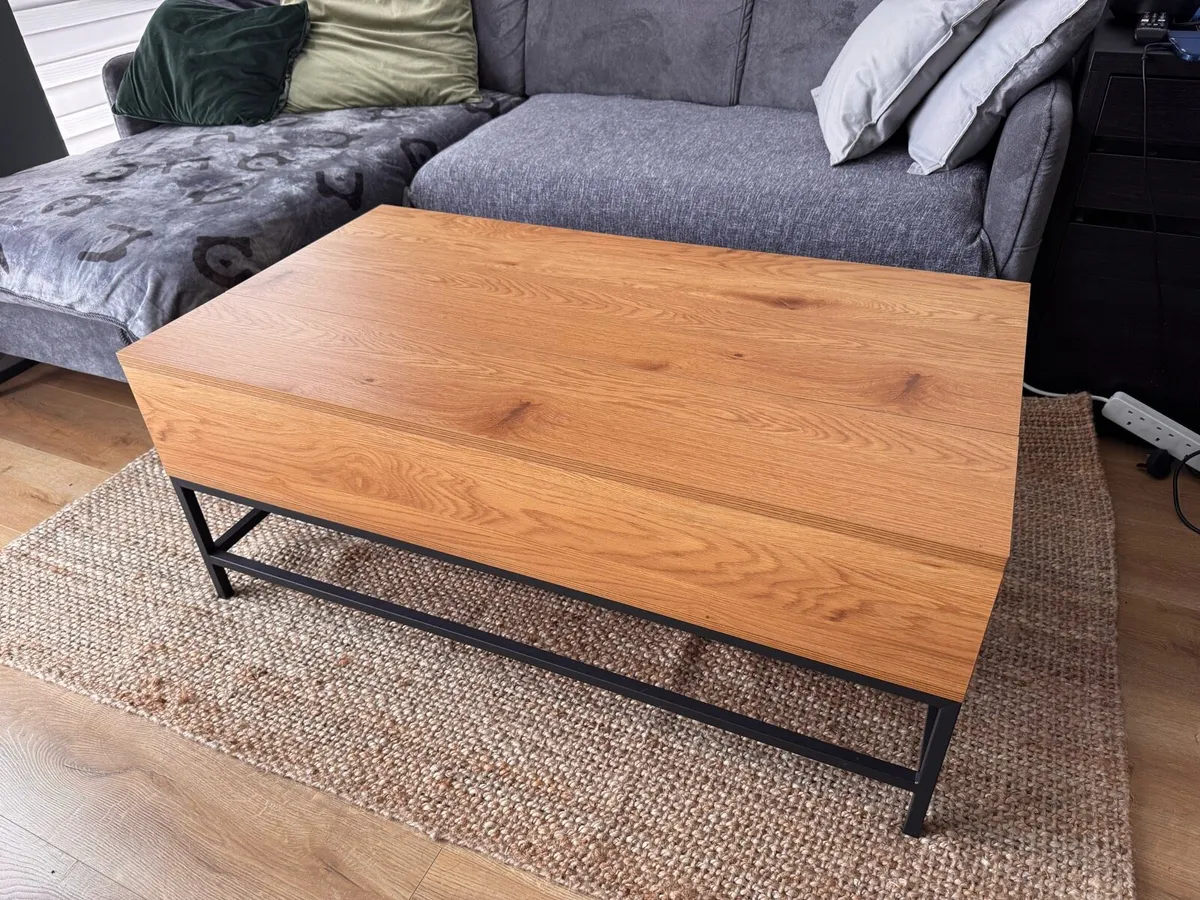 Table lift top storage - Image 1