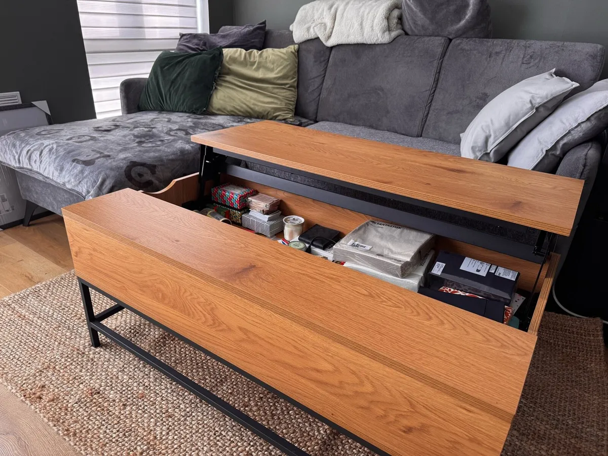 Table lift top storage - Image 3